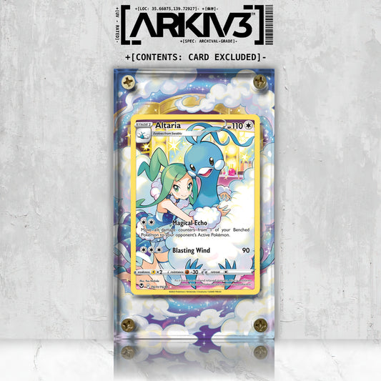 [UNIT: TG11/TG30] // Altaria Extended Art Display Case - Raw