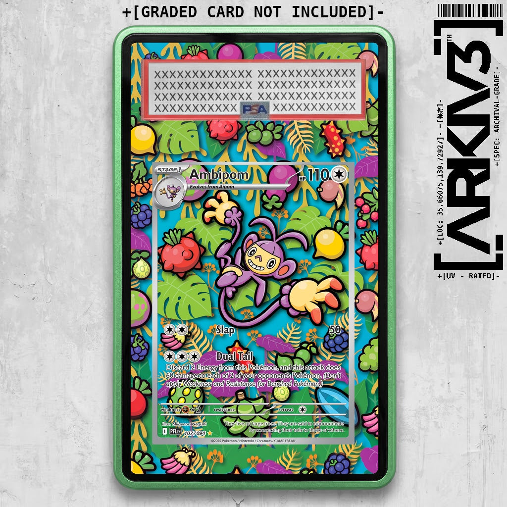 ARKIV3 PSA graded front - Green
