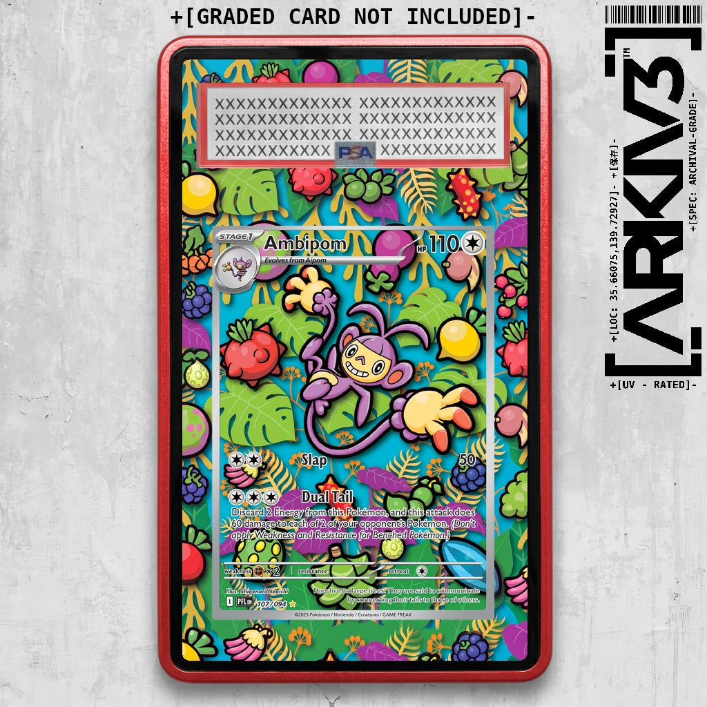 ARKIV3 PSA graded front - Red