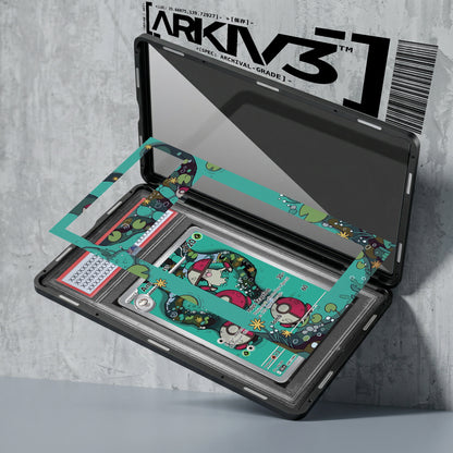 ARKIV3 PSA graded exploded mockup
