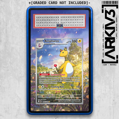 [UNIT: 90/86] // Ampharos Extended Art Display Case - Graded