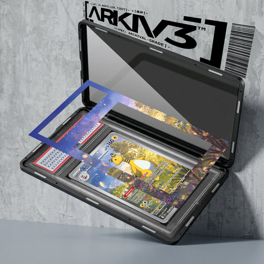 ARKIV3 PSA graded exploded mockup