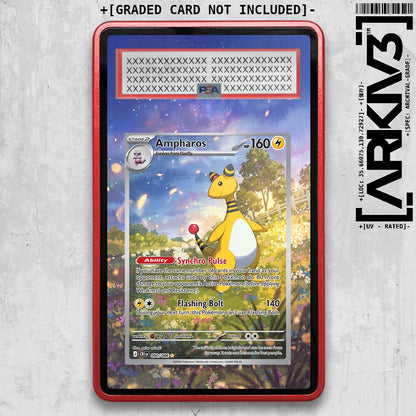 [UNIT: 90/86] // Ampharos Extended Art Display Case - Graded