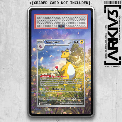 [UNIT: 90/86] // Ampharos Extended Art Display Case - Graded