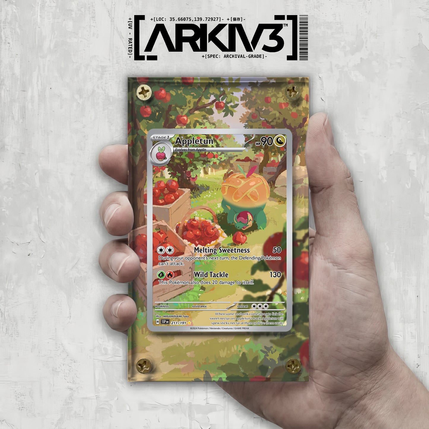 [UNIT: 211/191] // Appletun Extended Art Display Case - Raw