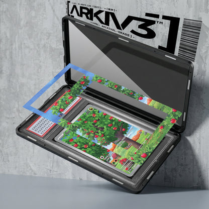 ARKIV3 PSA graded exploded mockup