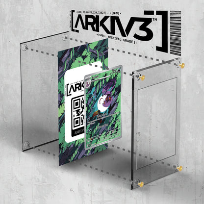[UNIT: 176/162] // Arbok Extended Art Display Case - Raw