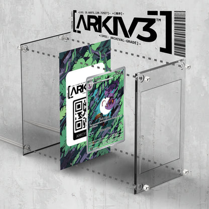 [UNIT: 176/162] // Arbok Extended Art Display Case - Raw