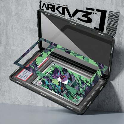 ARKIV3 PSA graded exploded mockup
