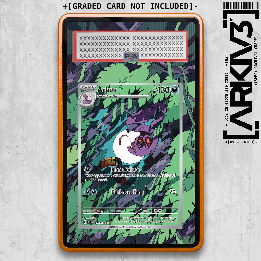 ARKIV3 PSA graded front - Orange