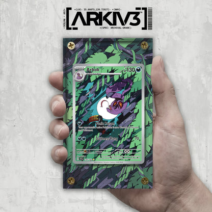 [UNIT: 176/162] // Arbok Extended Art Display Case - Raw