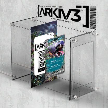 [UNIT: 024/165] // Arbok ex Extended Art Display Case - Raw