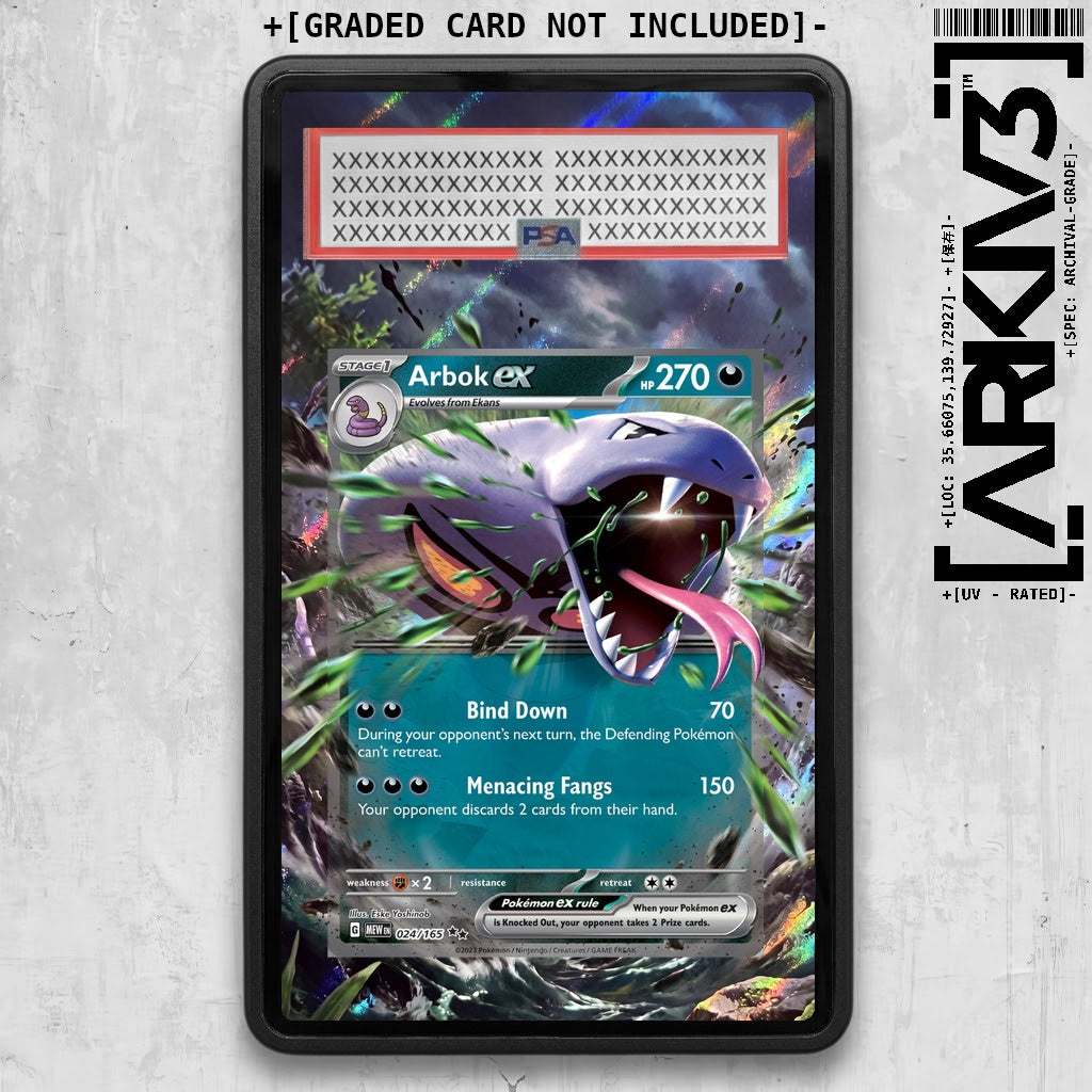 ARKIV3 PSA graded front - Black