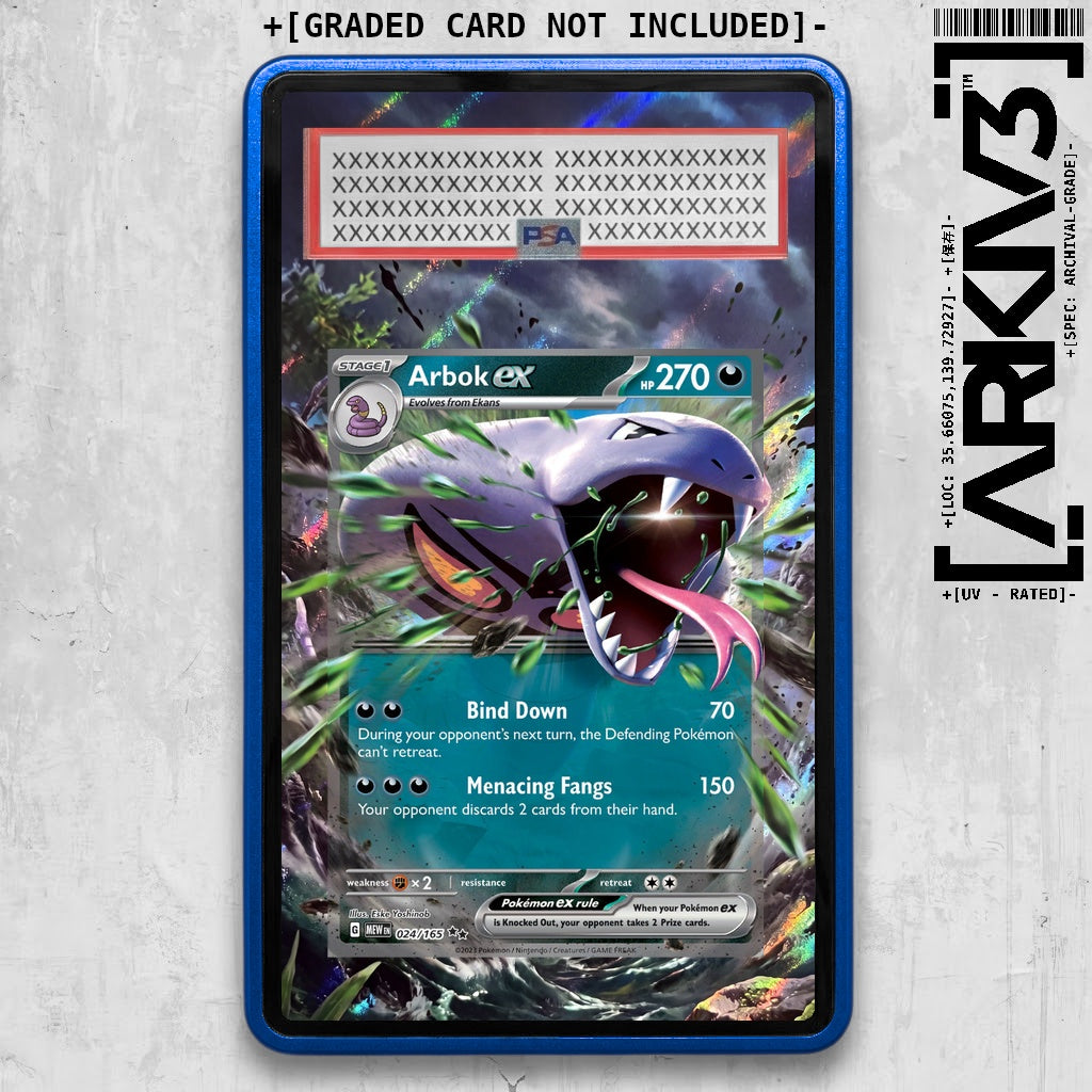 ARKIV3 PSA graded front - Blue