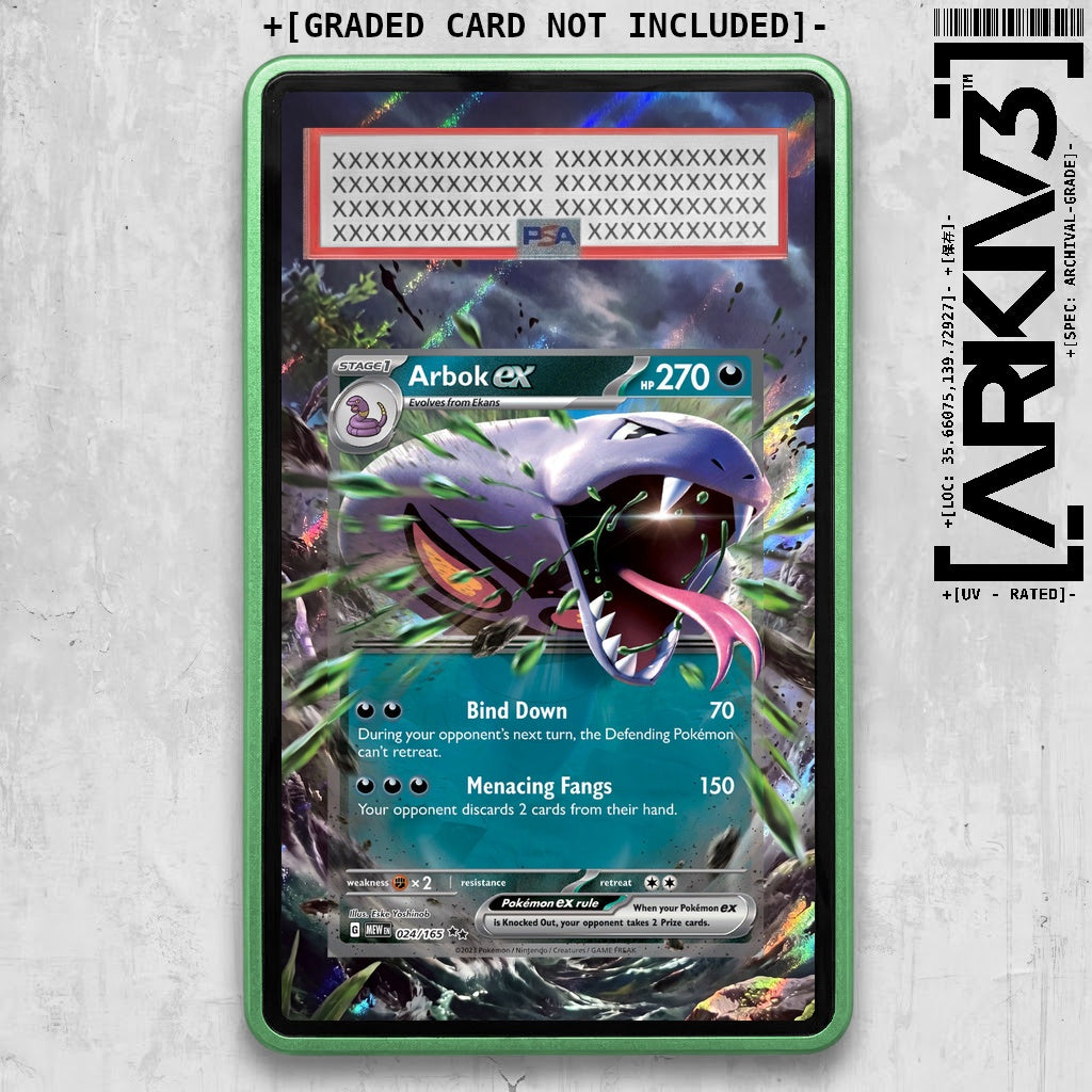 ARKIV3 PSA graded front - Green