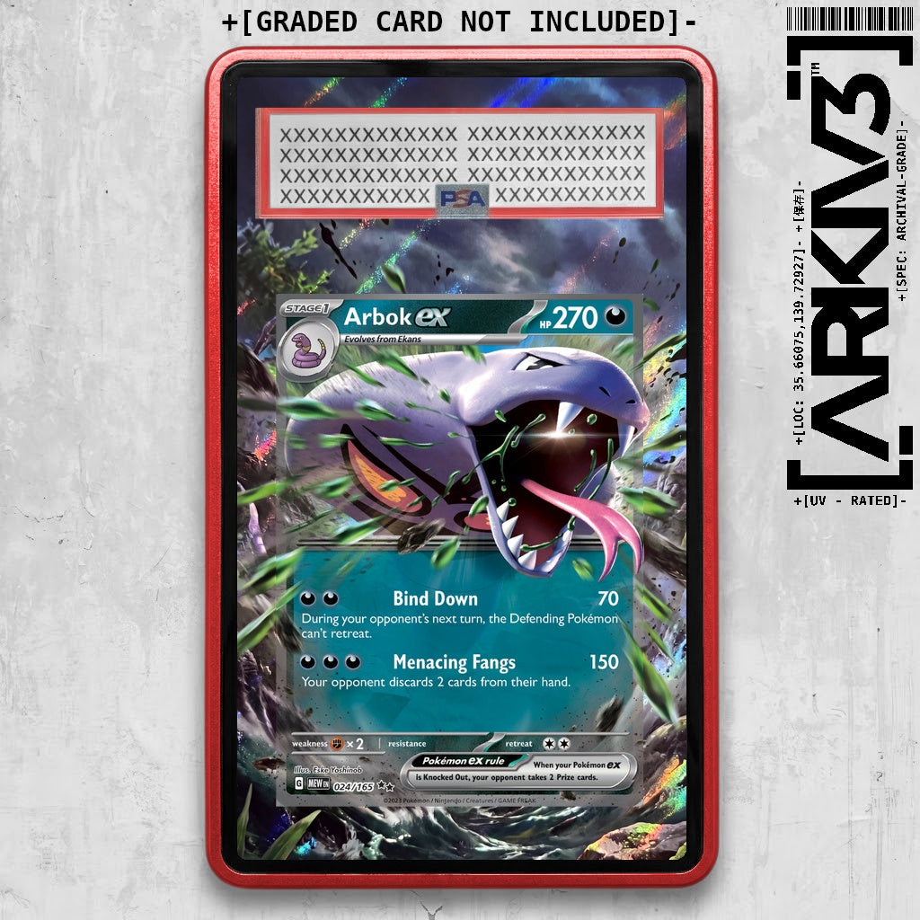 ARKIV3 PSA graded front - Red