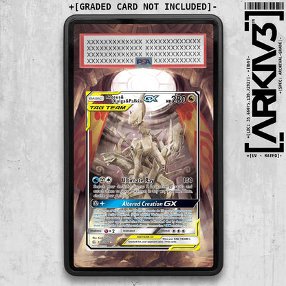 [UNIT: 221/236] // Arceus & Dialga & Palkia GX Extended Art Display Case - Graded
