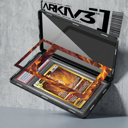 ARKIV3 PSA graded exploded mockup