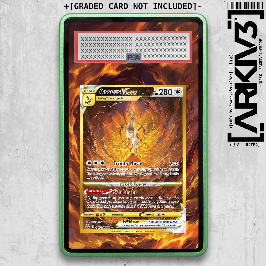 ARKIV3 PSA graded front - Green
