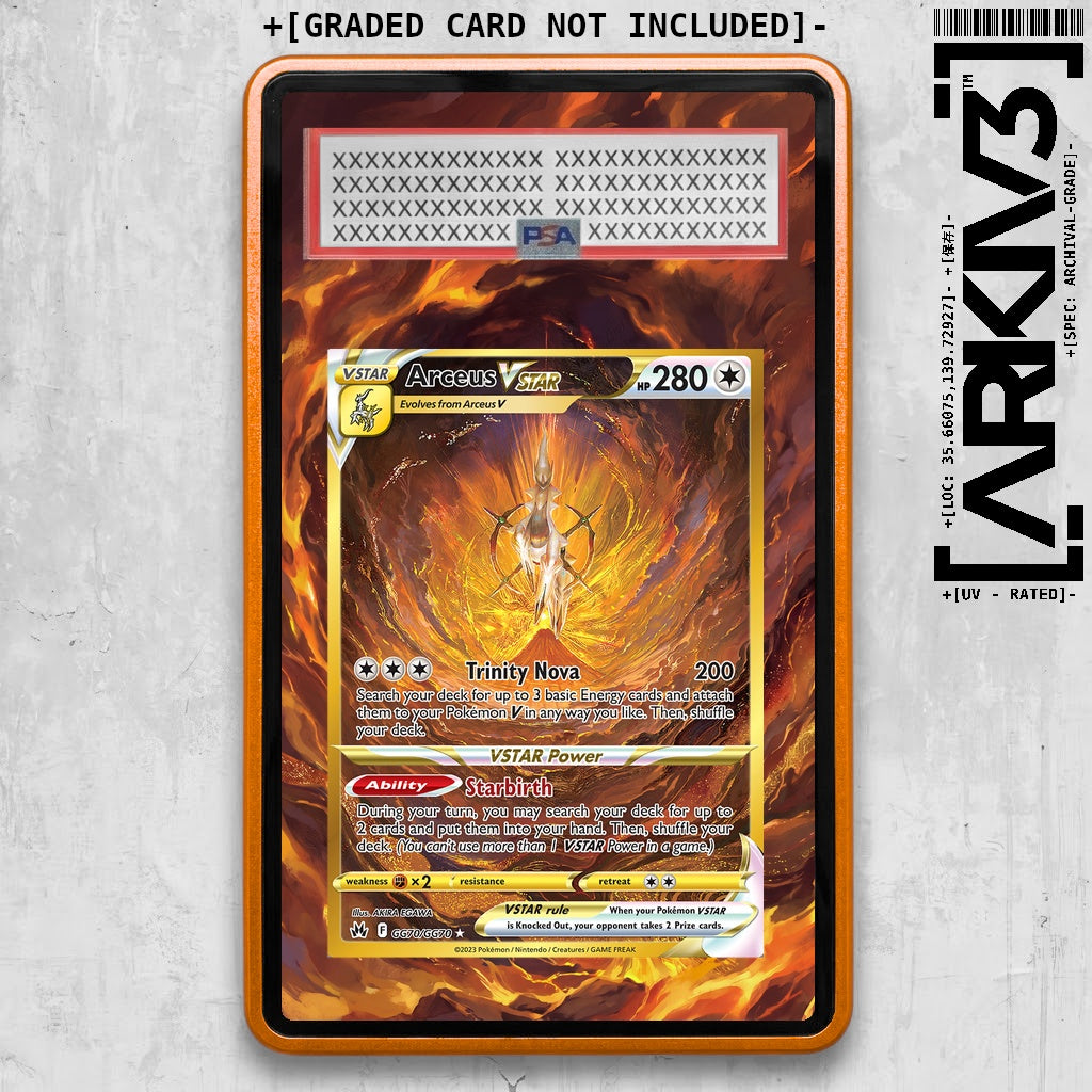 ARKIV3 PSA graded front - Orange