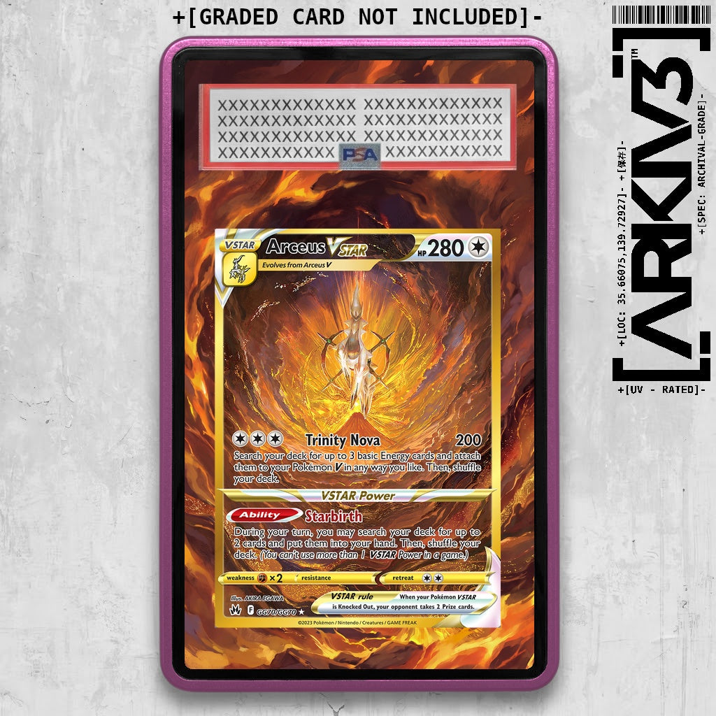 ARKIV3 PSA graded front - Purple