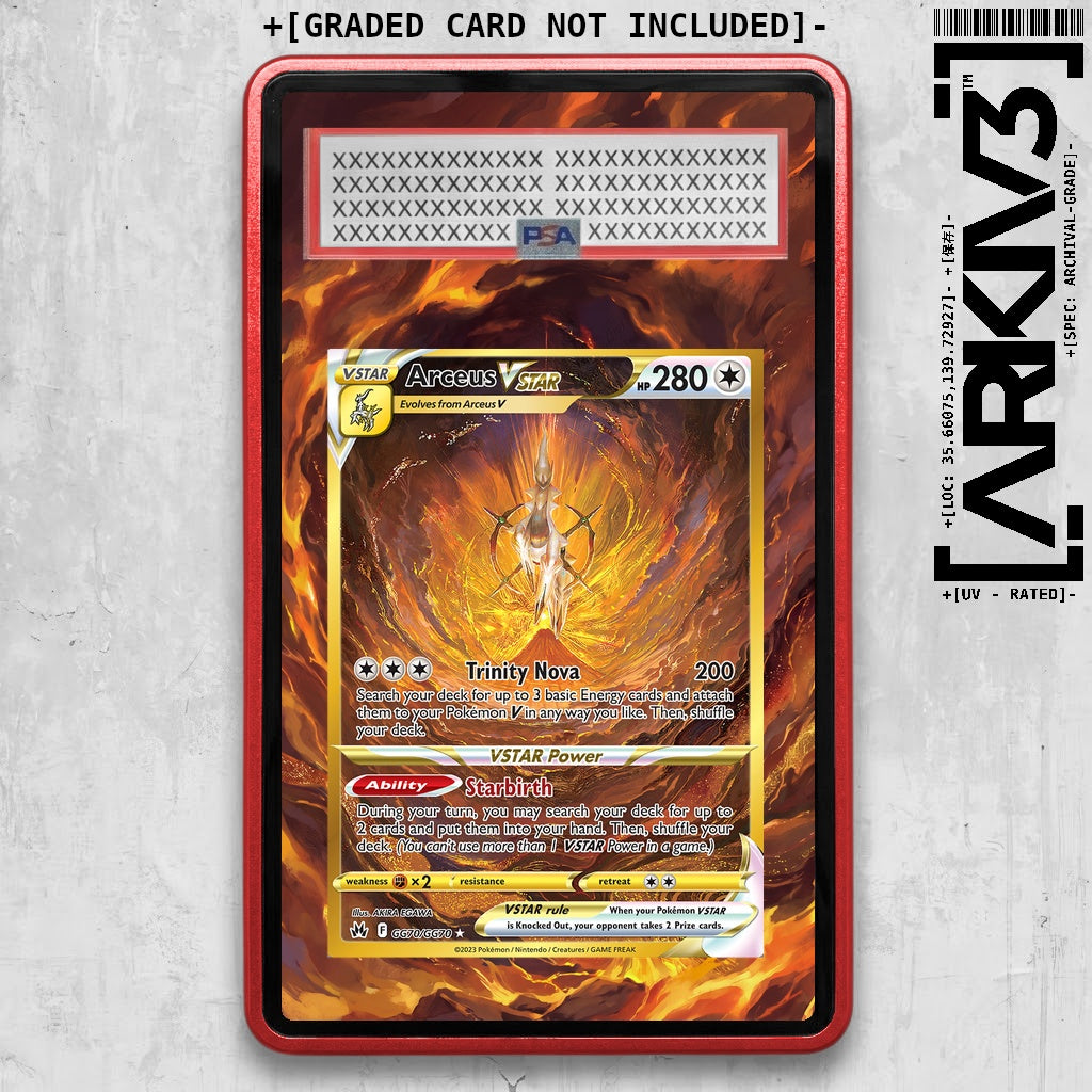 ARKIV3 PSA graded front - Red