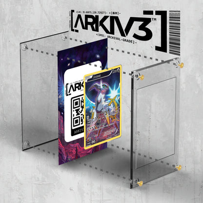 [UNIT: XY116/211] // Arceus Extended Art Display Case - Raw