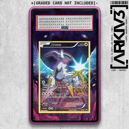 [UNIT: XY116/211] // Arceus Extended Art Display Case - Graded
