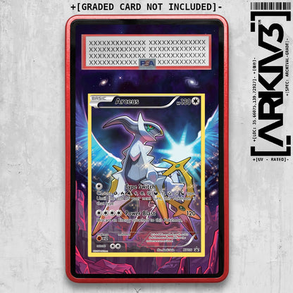 [UNIT: XY116/211] // Arceus Extended Art Display Case - Graded