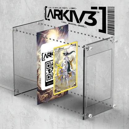 [UNIT: XY83/211] // Arceus Extended Art Display Case - Raw