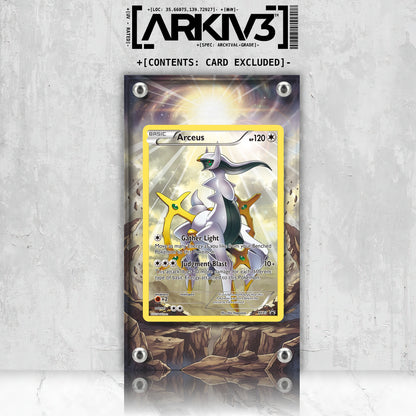 [UNIT: XY83/211] // Arceus Extended Art Display Case - Raw
