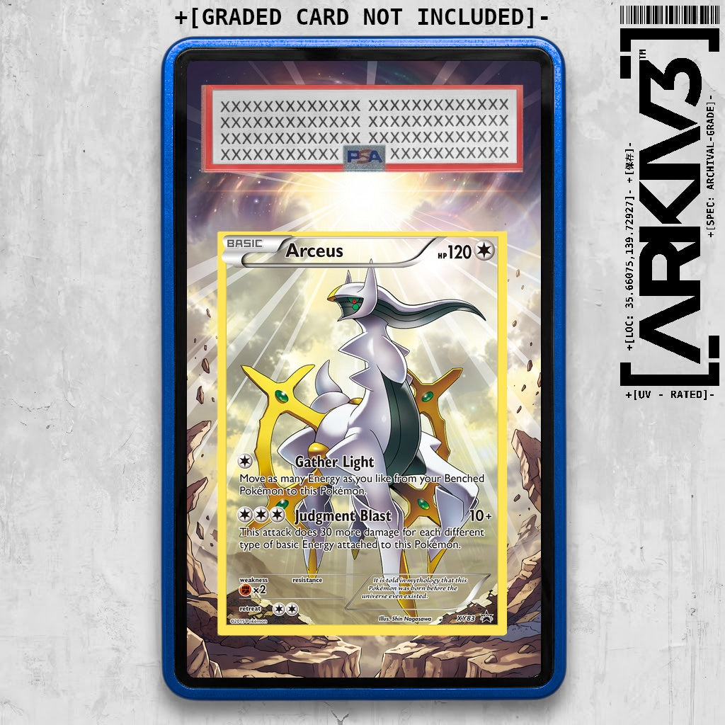 [UNIT: XY83/211] // Arceus Extended Art Display Case - Graded