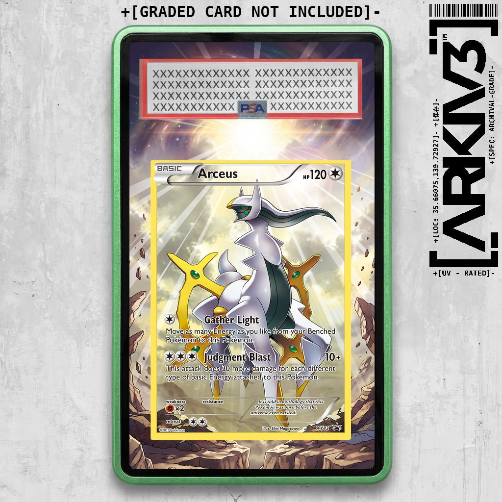 [UNIT: XY83/211] // Arceus Extended Art Display Case - Graded