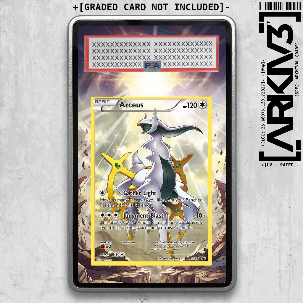 [UNIT: XY83/211] // Arceus Extended Art Display Case - Graded