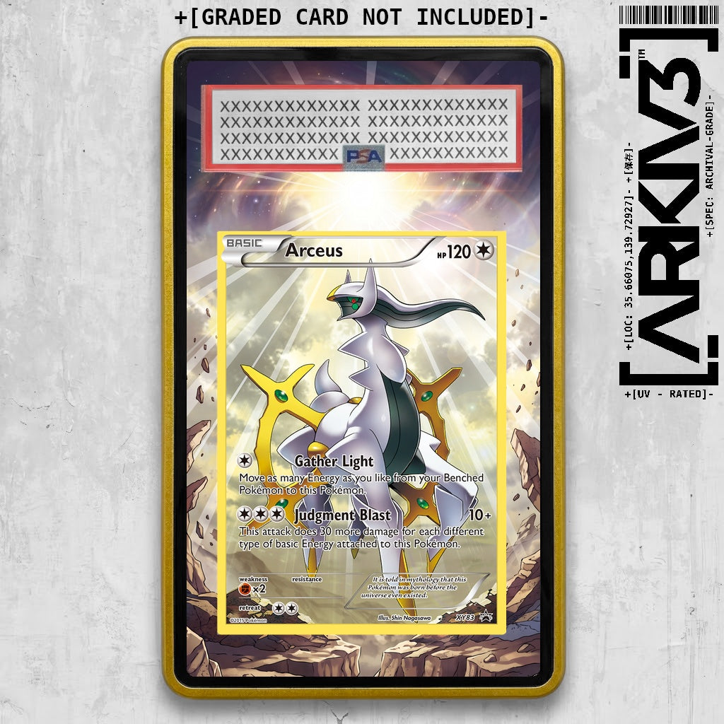 [UNIT: XY83/211] // Arceus Extended Art Display Case - Graded