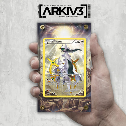 [UNIT: XY83/211] // Arceus Extended Art Display Case - Raw