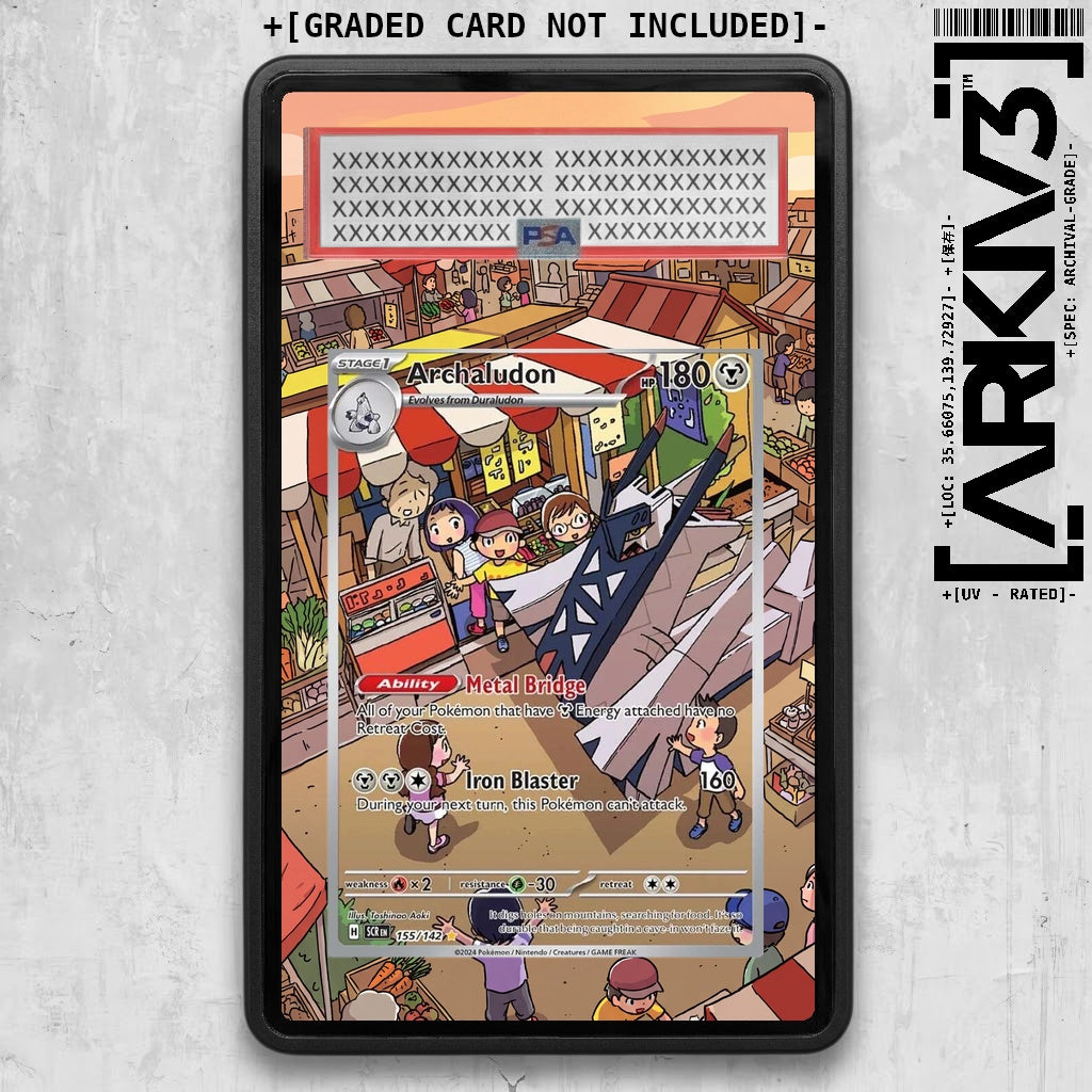 ARKIV3 PSA graded front - Black
