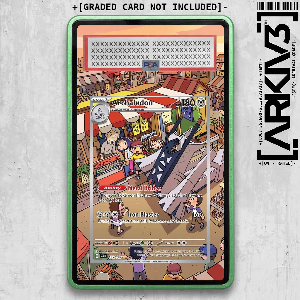ARKIV3 PSA graded front - Green