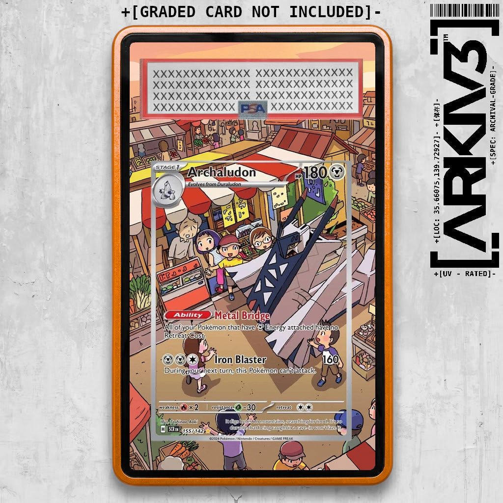 ARKIV3 PSA graded front - Orange