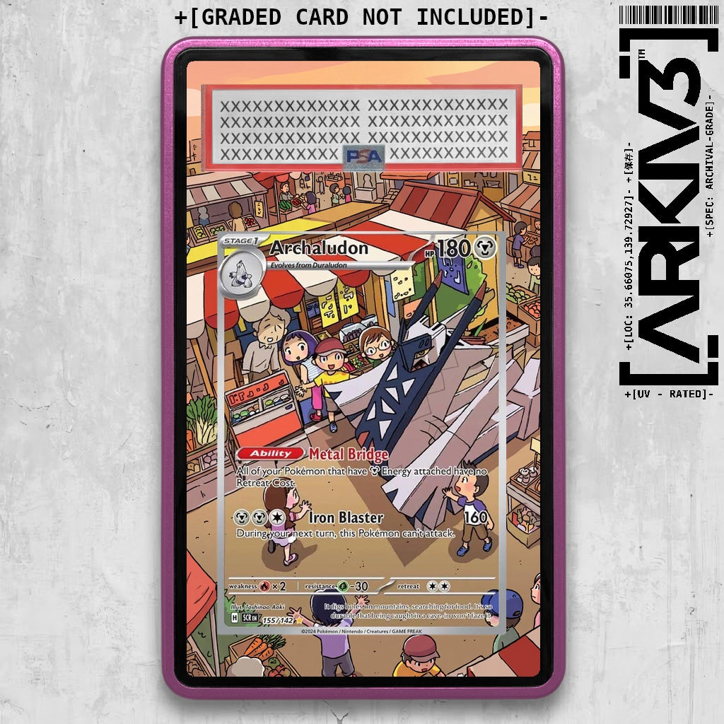 ARKIV3 PSA graded front - Purple