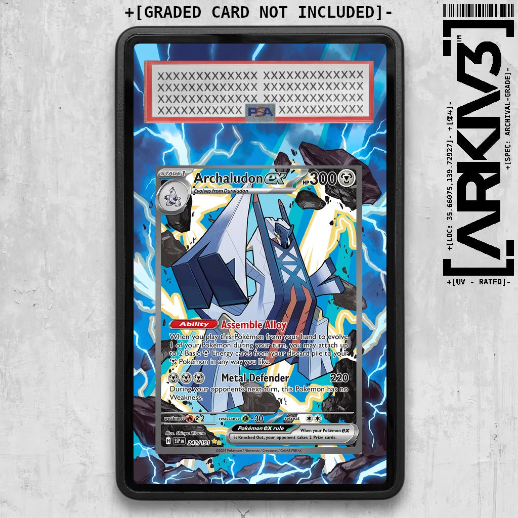 ARKIV3 PSA graded front - Black