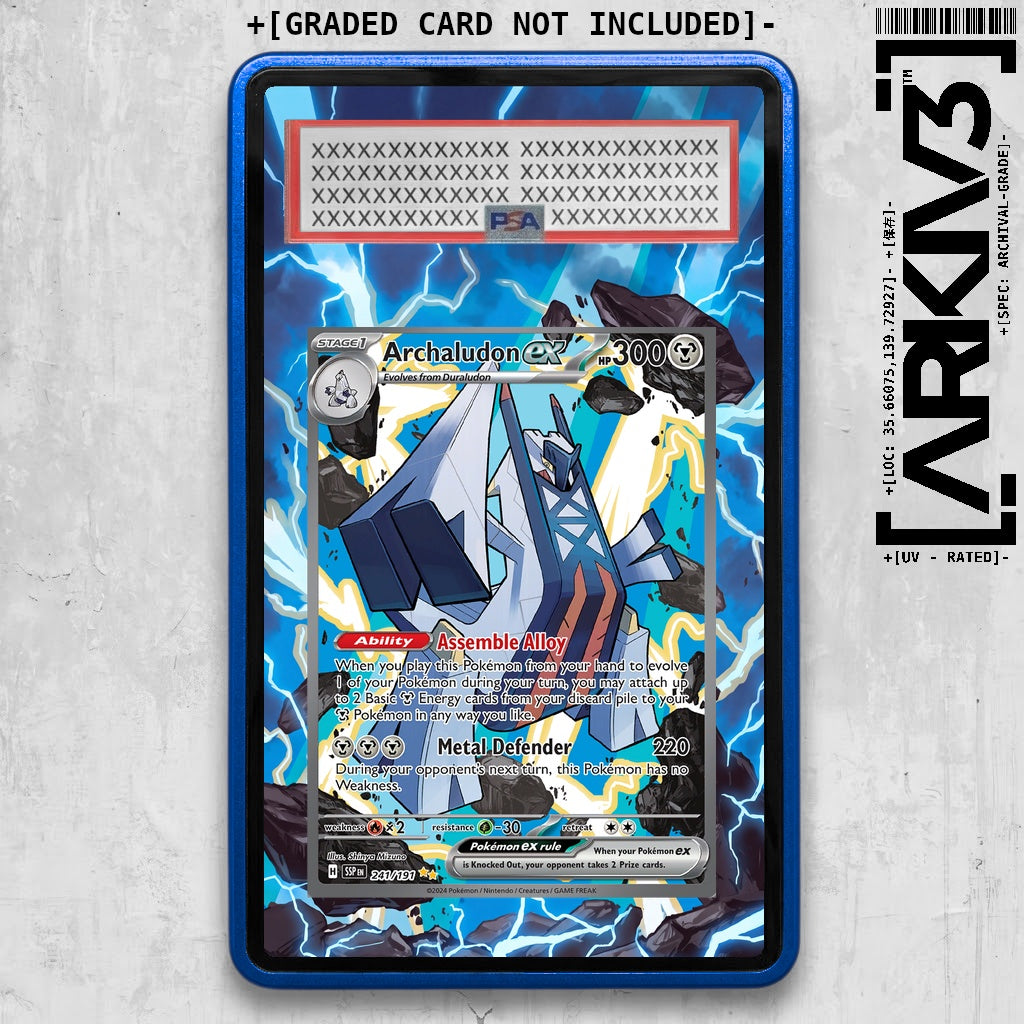 ARKIV3 PSA graded front - Blue