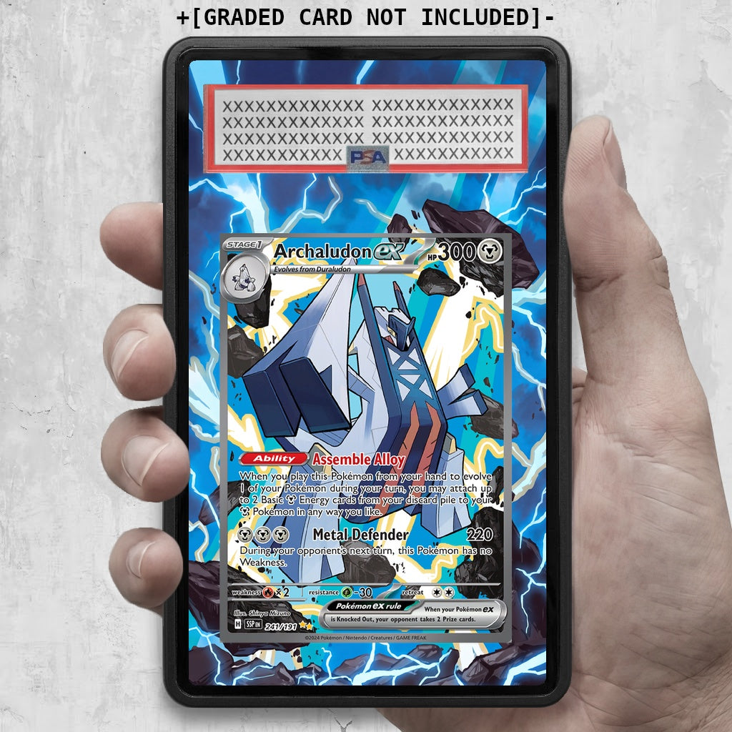 ARKIV3 PSA graded hand mockup