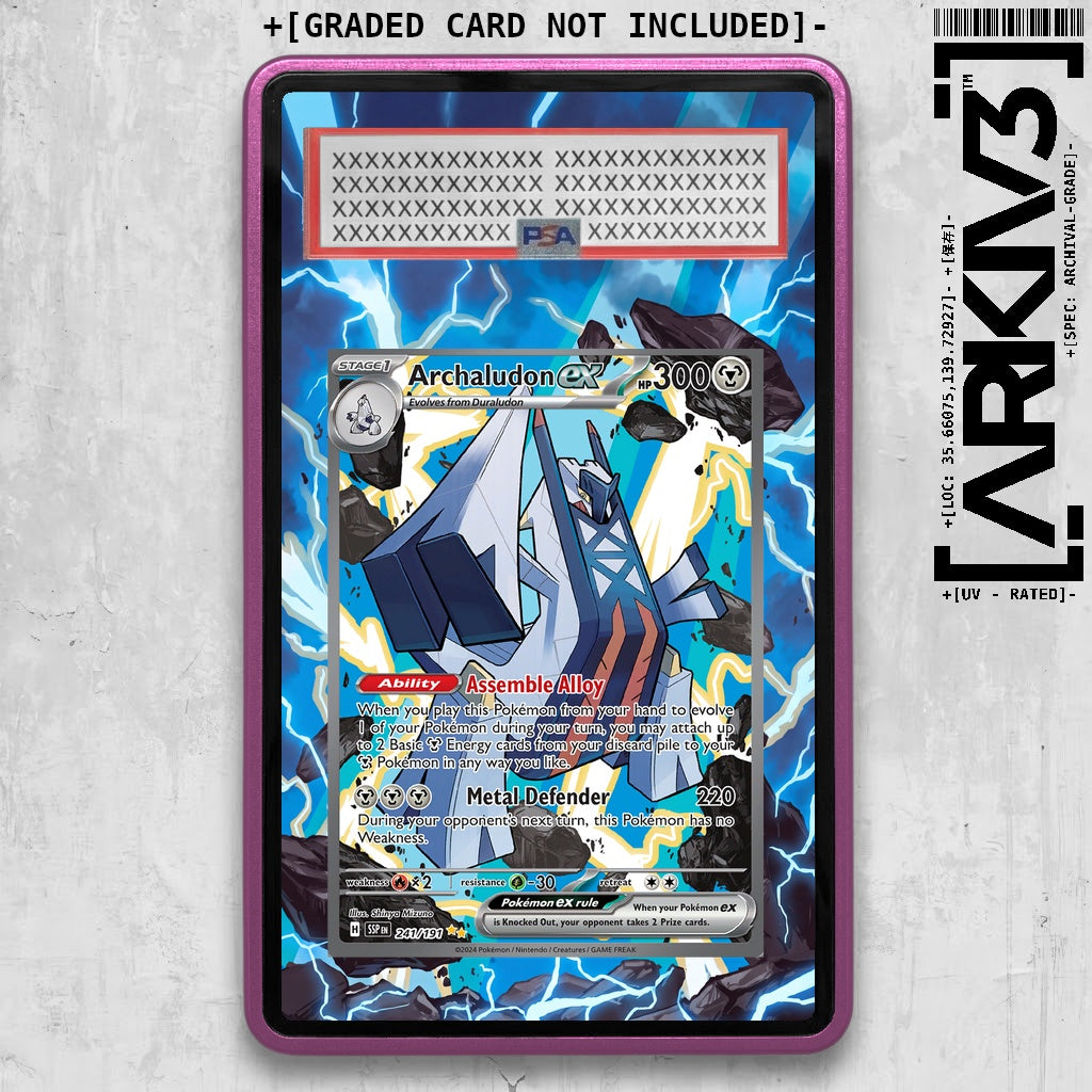 ARKIV3 PSA graded front - Purple