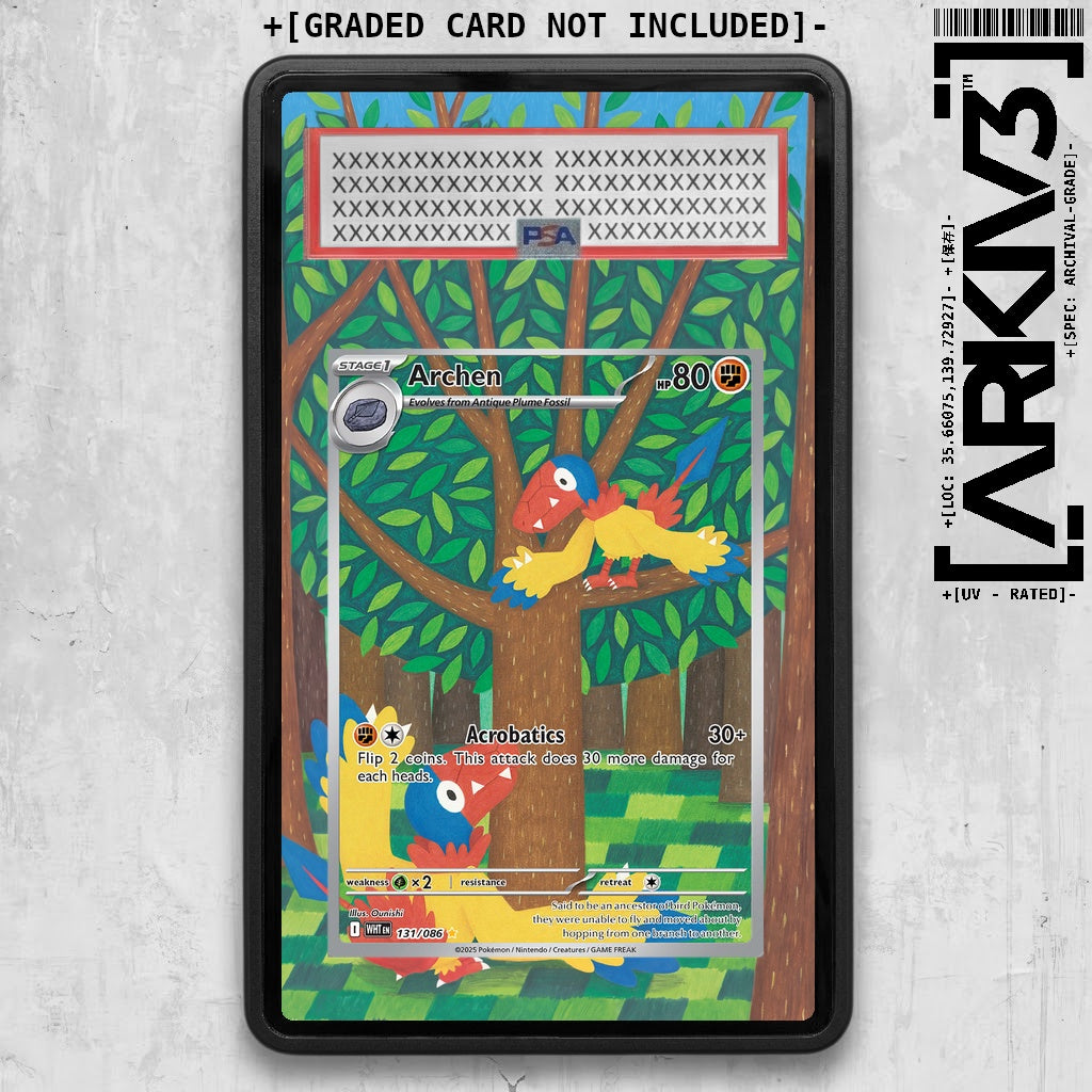 ARKIV3 PSA graded front - Black