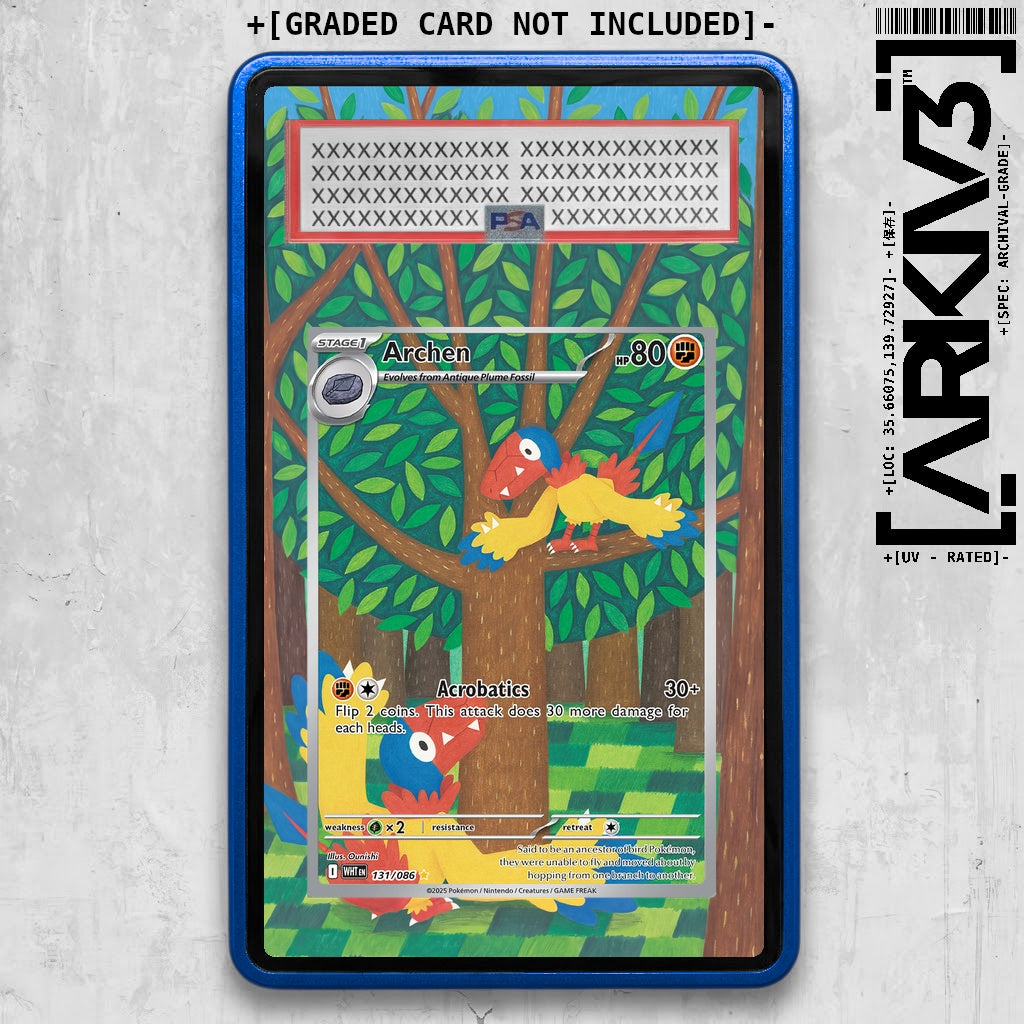 ARKIV3 PSA graded front - Blue