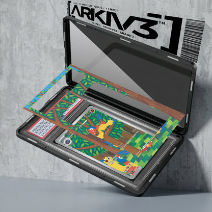 ARKIV3 PSA graded exploded mockup