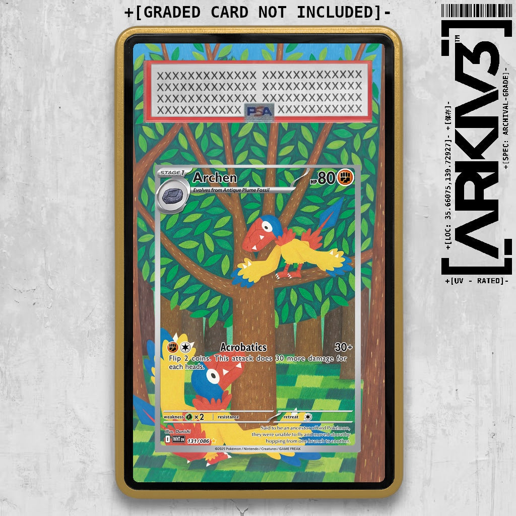 ARKIV3 PSA graded front - Gold