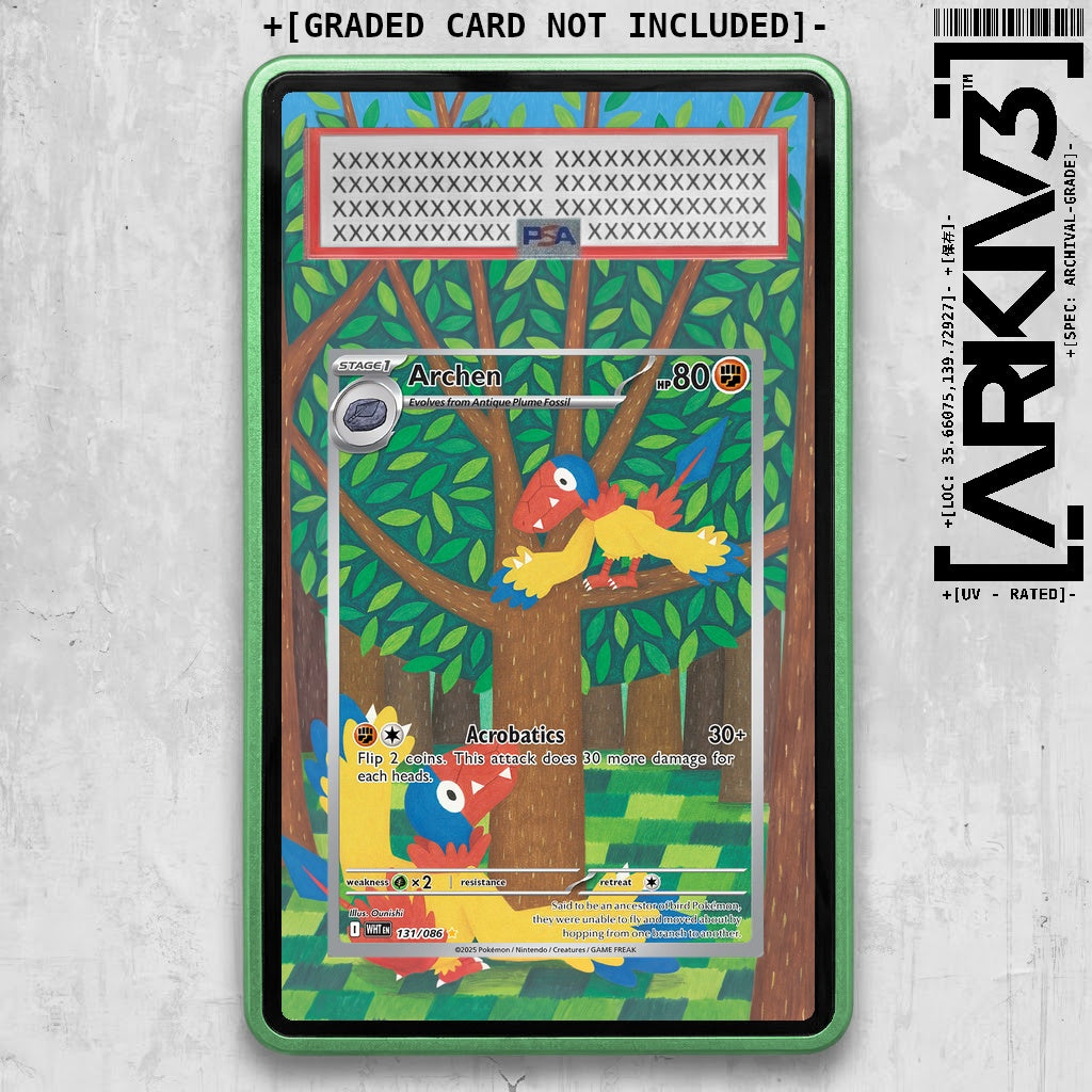 ARKIV3 PSA graded front - Green
