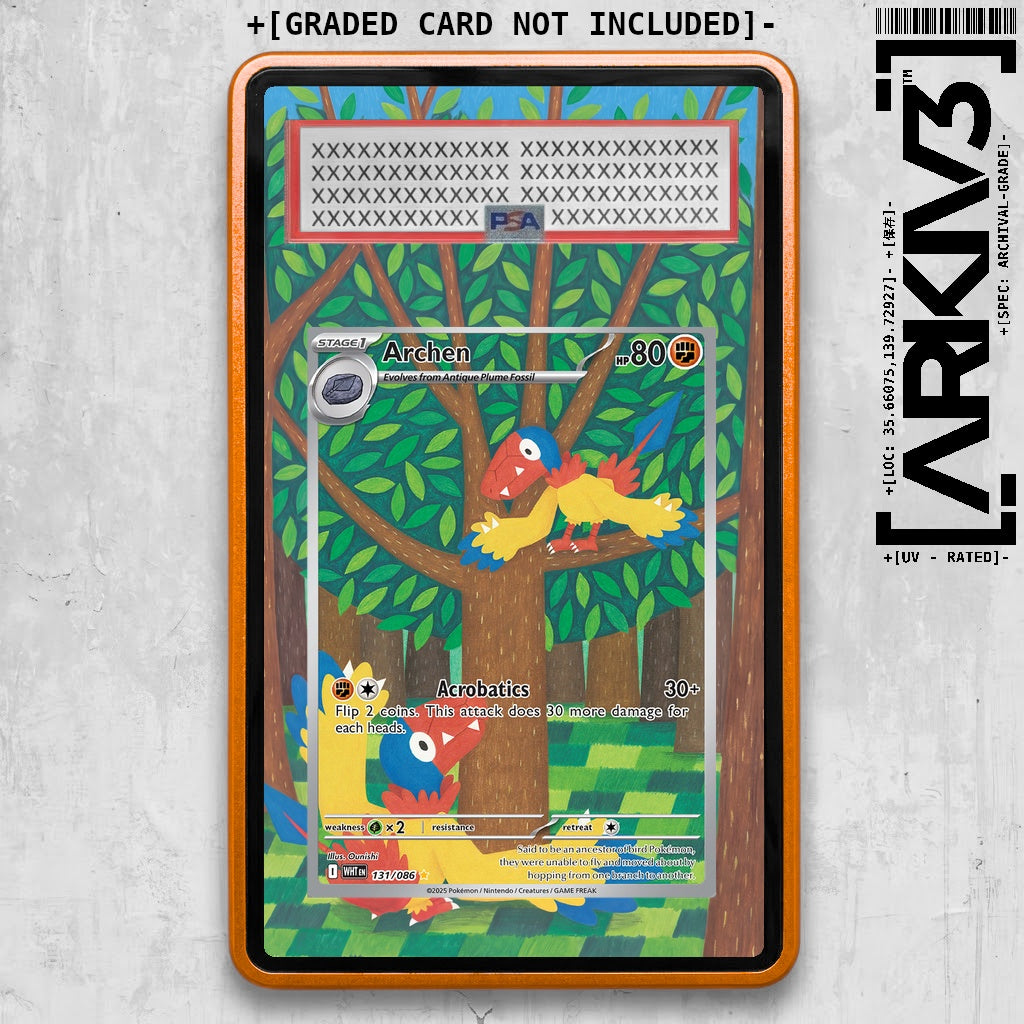 ARKIV3 PSA graded front - Orange
